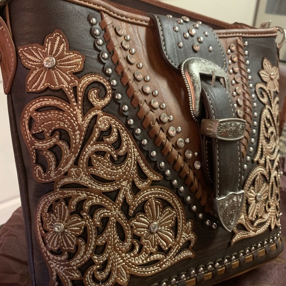 Montana west leather conceal carry purse - Picture 9 of 11
